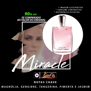 Perfume Similar Gadis 226 Inspirado em Miracle Feminino Contratipo